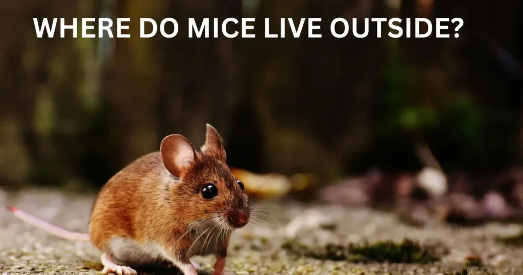 mice live outside