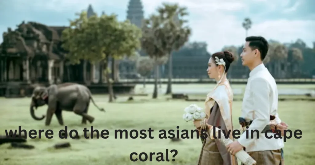 where do the most asians live in cape coral